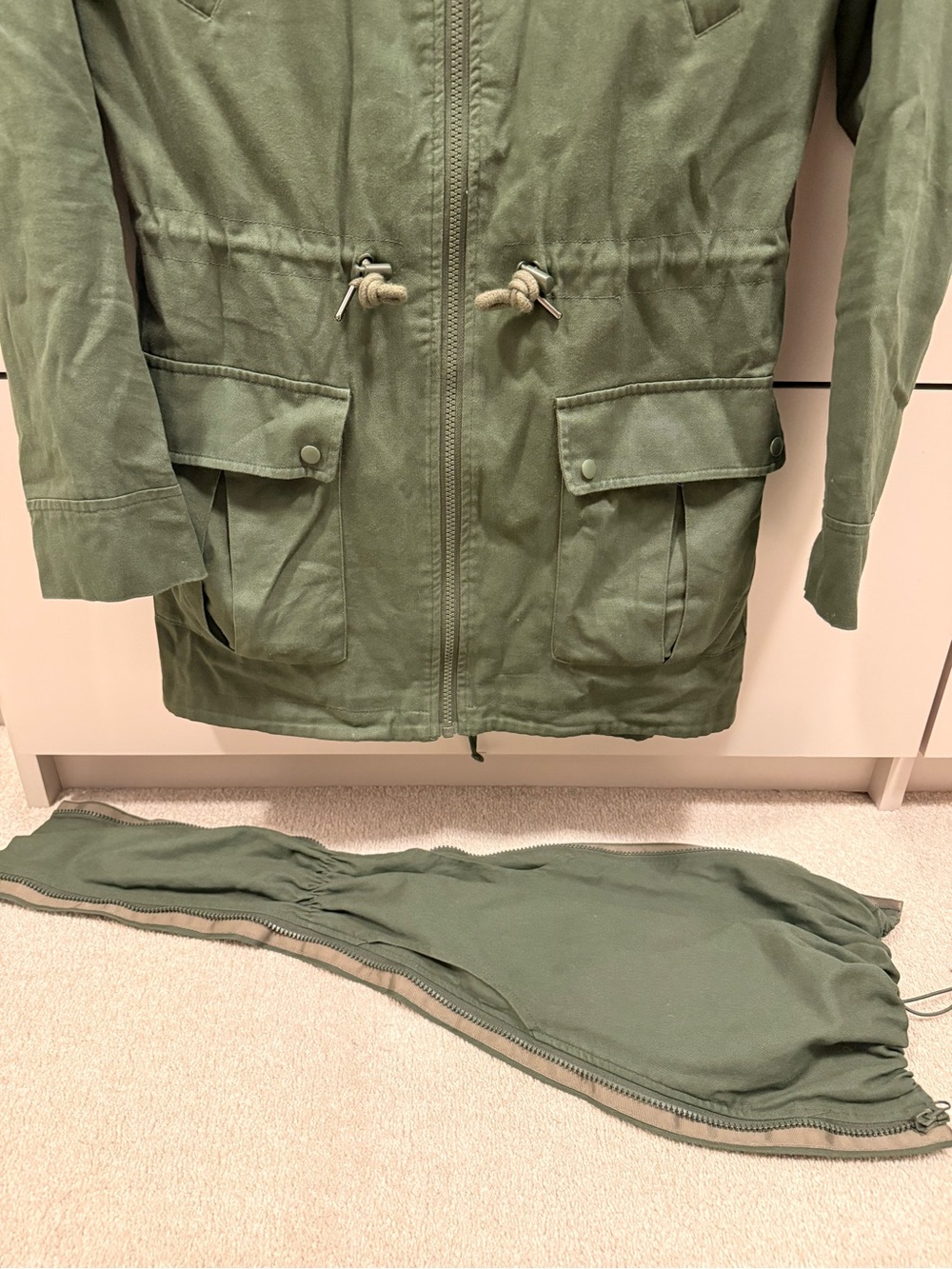 Maternity Utility Jacket - Picture 3 of 6